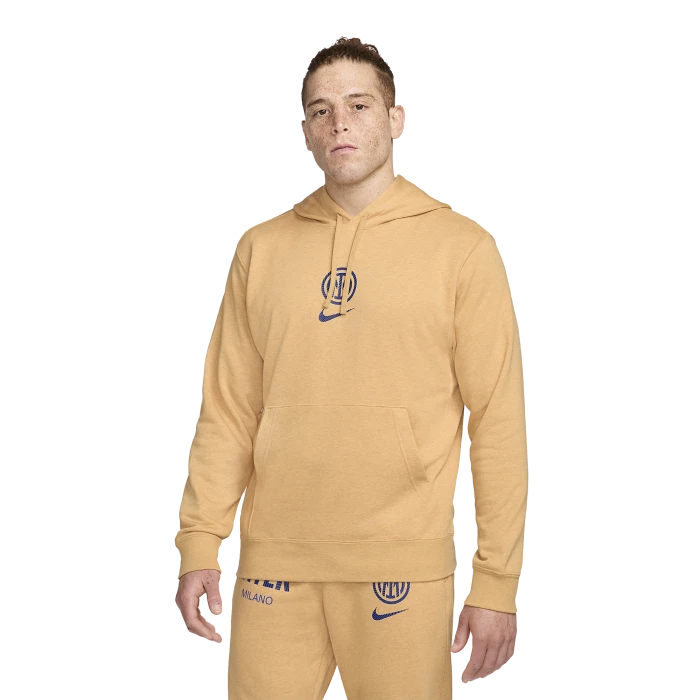 Nike - Inter Club Home French Terry Pullover Hoodie Official 2024 / 25
