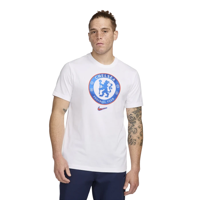 Nike - Chelsea Crest Tee White Official 2024 / 25