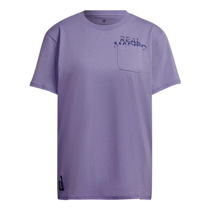 adidas - WOMAN Real Madrid T-shirt Purple Official 2022 / 23