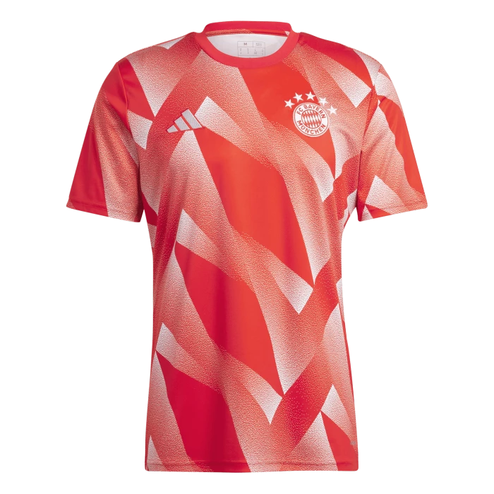 adidas - FC Bayern München Pre-Match Jersey Home Red Official 2023 / 24
