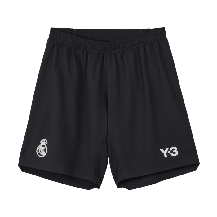 adidas - Real Madrid Fourth Kit Authentic Black Goalkeeper Shorts Official 2023 / 24