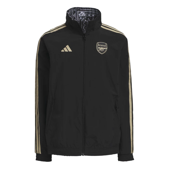 adidas - JUNIOR Arsenal Ian Wright Anthem Jacket Official 2023 / 24