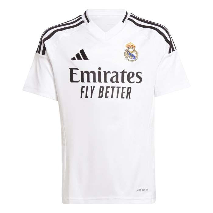 adidas - JUNIOR Real Madrid Home Jersey Official 2024 / 25