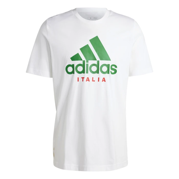 adidas - Italia White DNA T-Shirt Official 2023 / 24