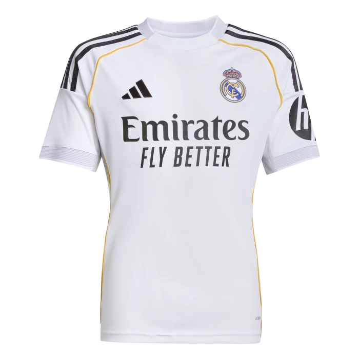 adidas - JUNIOR Real Madrid Home Jersey Official 2025 / 26