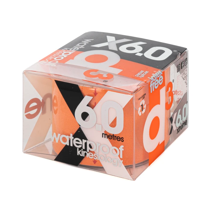 d3tape - X6.0 Waterproof Kinesiology Tape Orange