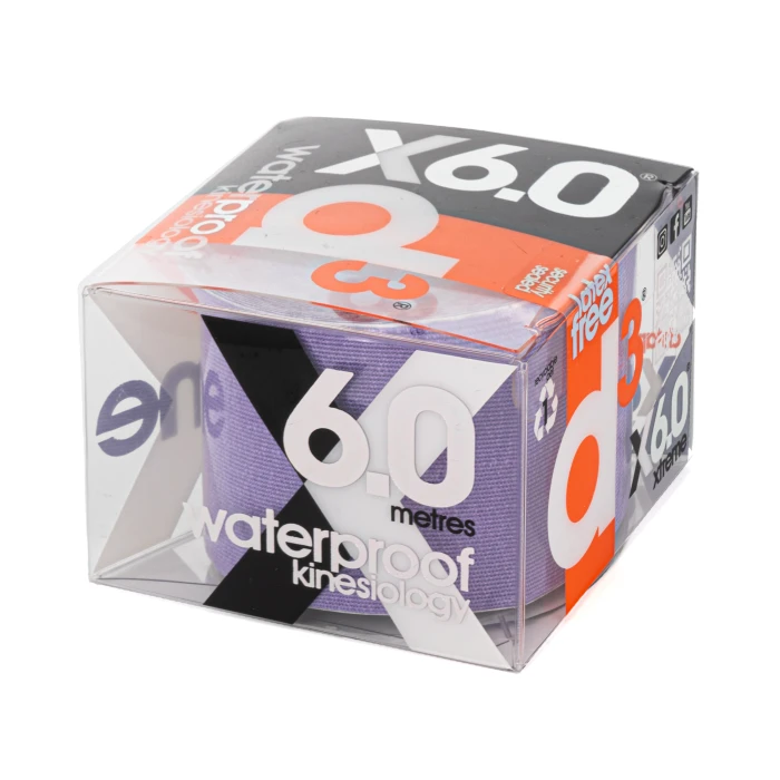 d3tape - X6.0 Waterproof Kinesiology Tape Purple