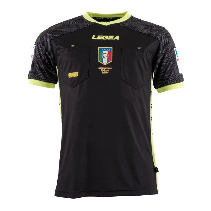 Legea - Official AIA Referee Jersey 2022/23 Black SS