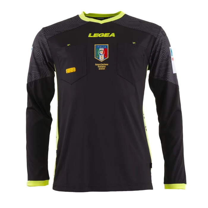 Legea - Official AIA Referee Jersey 2022/23 Black LS