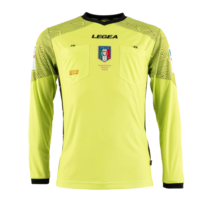 Legea - Official AIA Referee Jersey 2022/23 Fluo Yellow LS