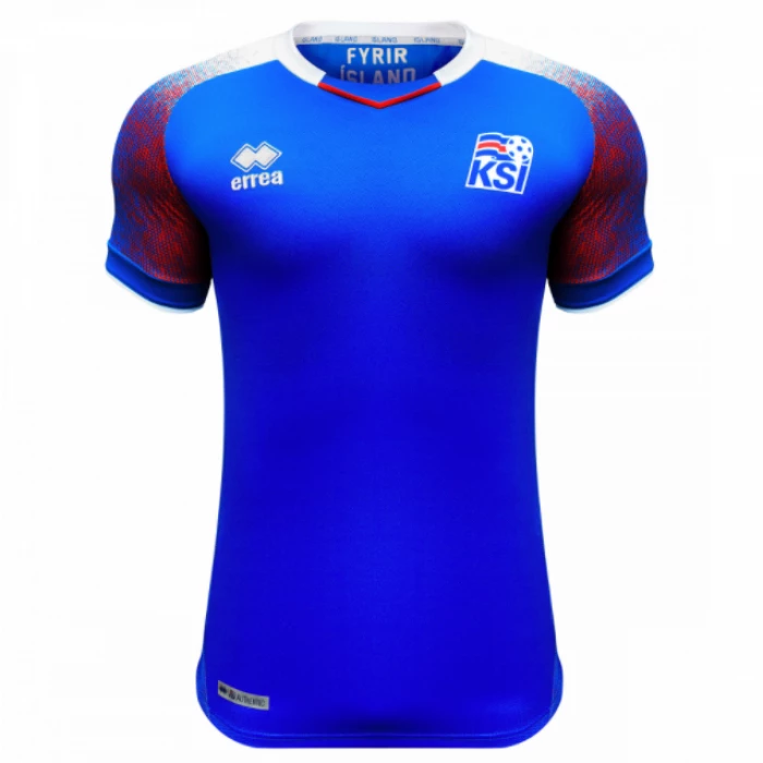 Errea - JUNIOR Islanda Maglia Ufficiale 2018-19